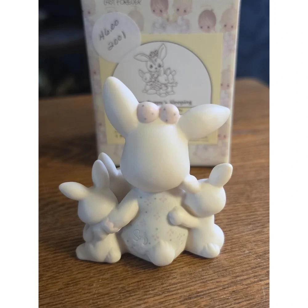 Precious Moments 1988 Enesco S. Butcher Some‎ Bunny's Sleeping Figurine 115274